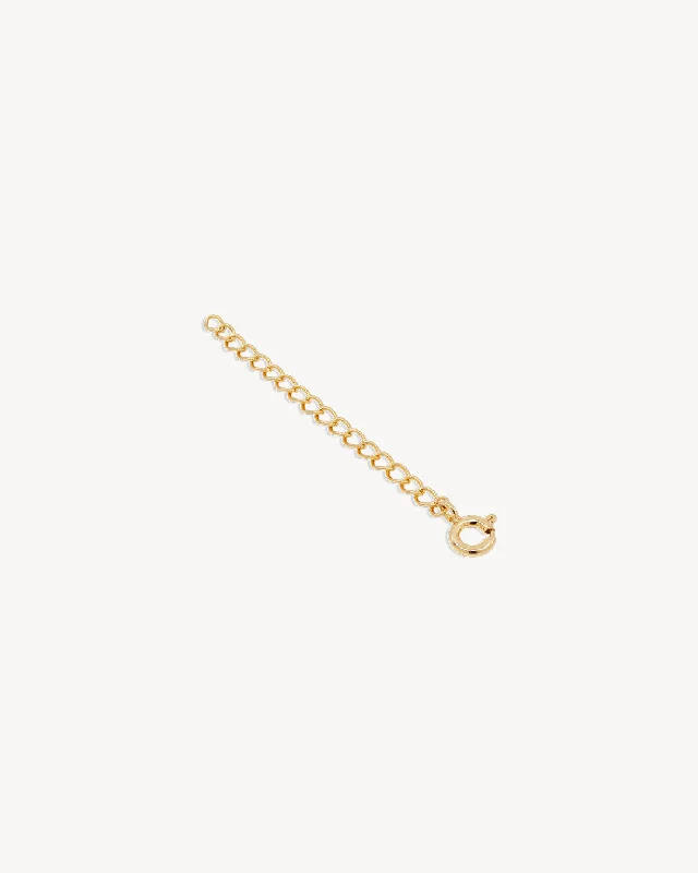 14k Solid Gold Necklace Extender