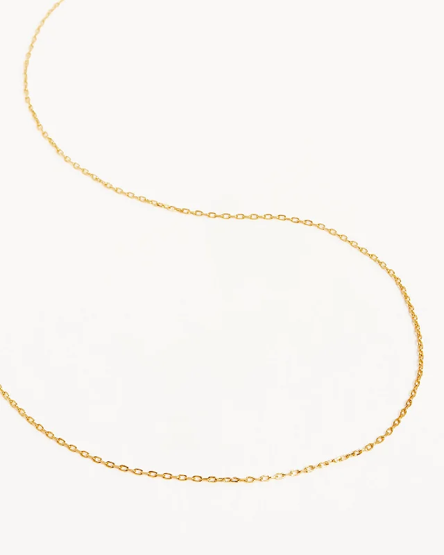 18k Gold Vermeil 21" Signature Chain Necklace