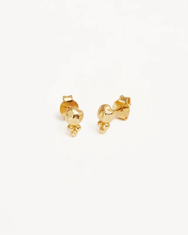 18k Gold Vermeil Day Dreamer Stud Earrings