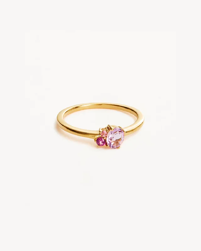 18k Gold Vermeil Kindred Birthstone Ring - October