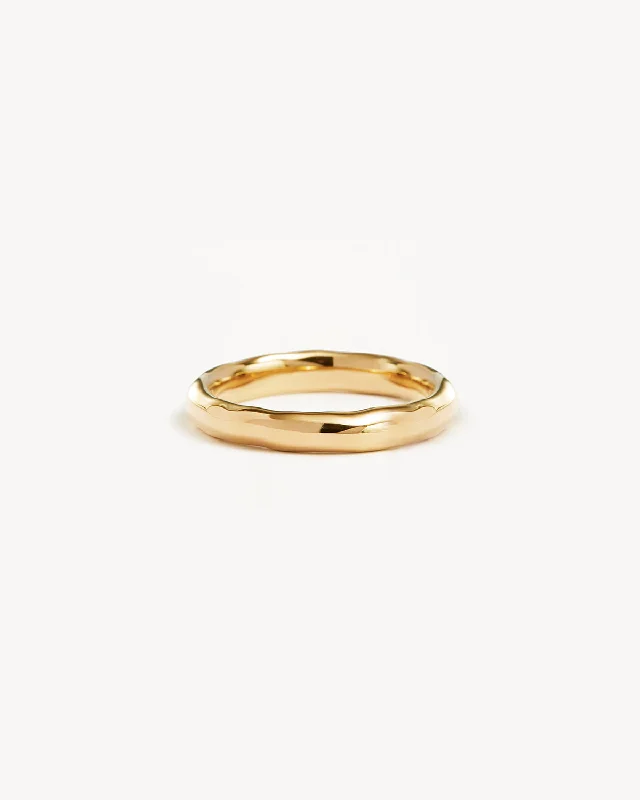 18k Gold Vermeil Lover Medium Ring