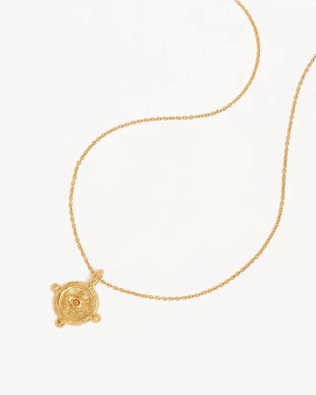 18k Gold Vermeil Luck and Love Necklace