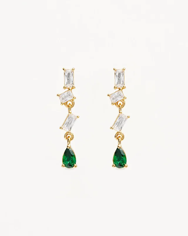 18k Gold Vermeil Magnetic Soul Drop Earrings