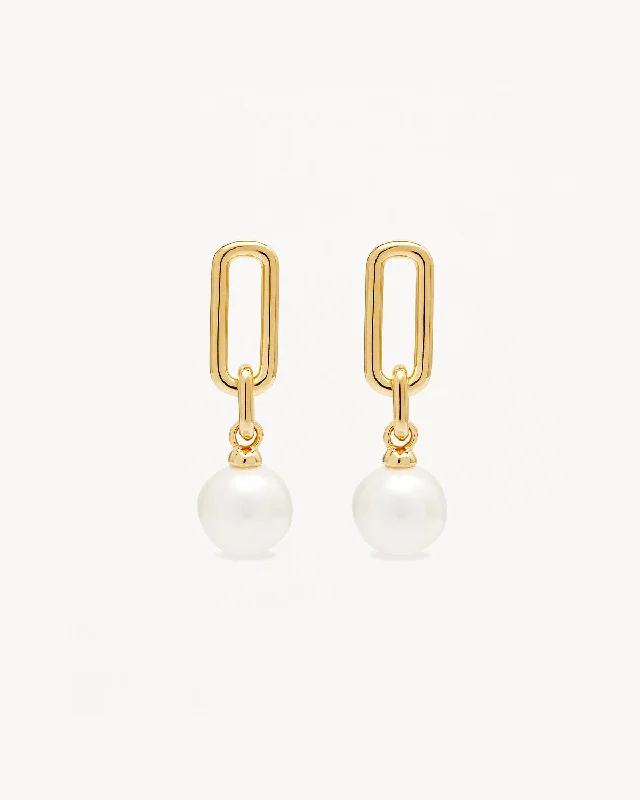 18k Gold Vermeil New Beginnings Drop Earrings