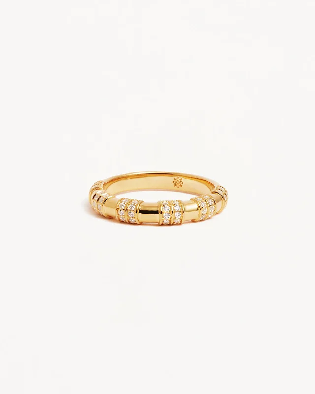 18k Gold Vermeil Shine Bright Ring