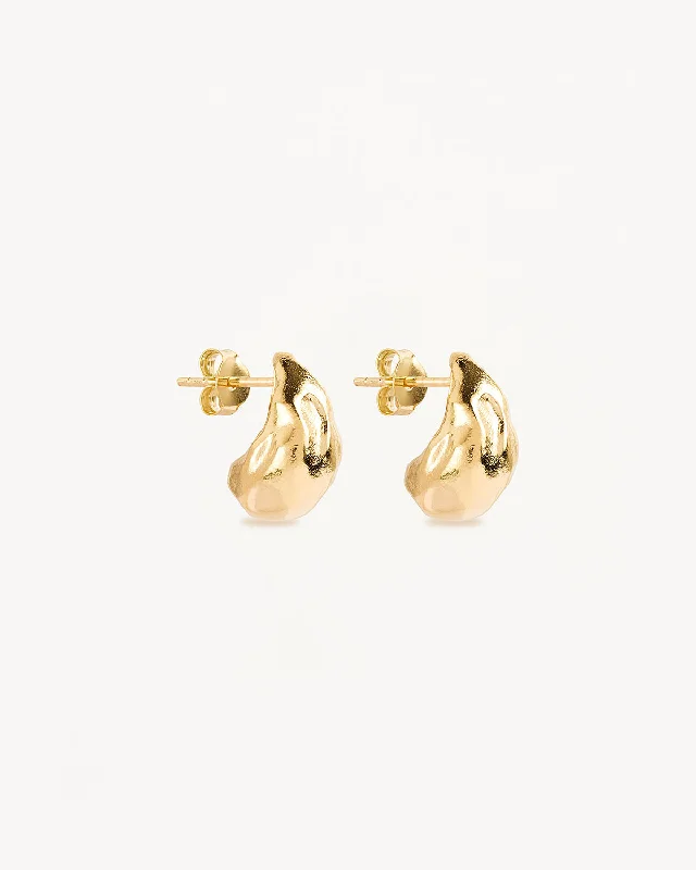 18k Gold Vermeil Wild Heart Small Earrings