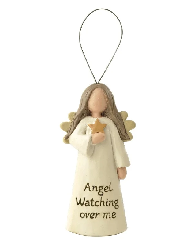 Angel Watching Over Me Hanging Ornament