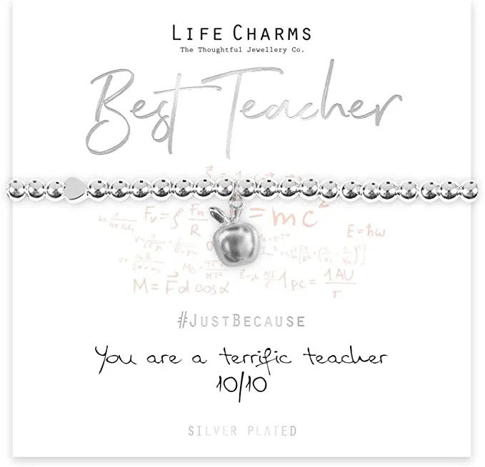 Best Teacher Gift Boxed Bracelet