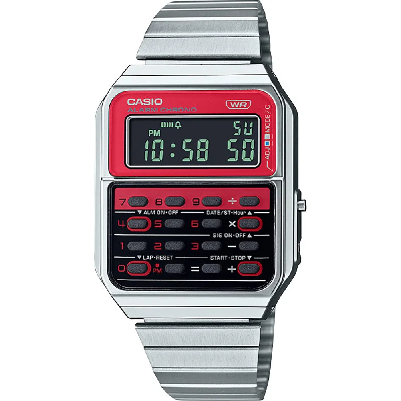 Casio CA500WE-4B Vintage Calculator Watch