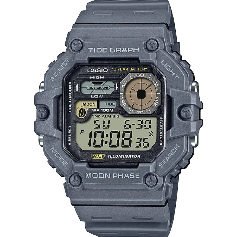 Casio WS1700H-5A Tide Graph Digital