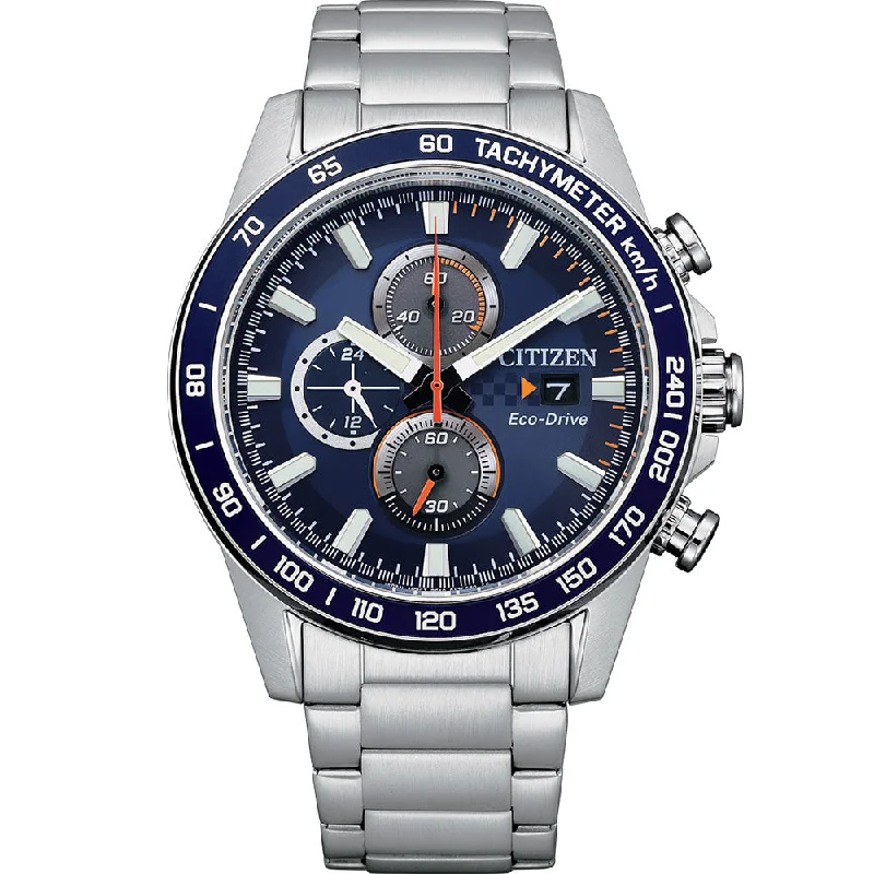 Citizen CA0781-84L Eco-Drive Chronograph Mens Watch