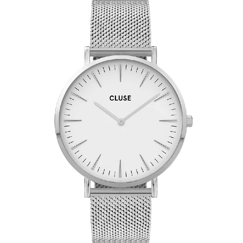 Cluse CW0101201002 Boho Chic Stainless Steel Mesh Womens Watch