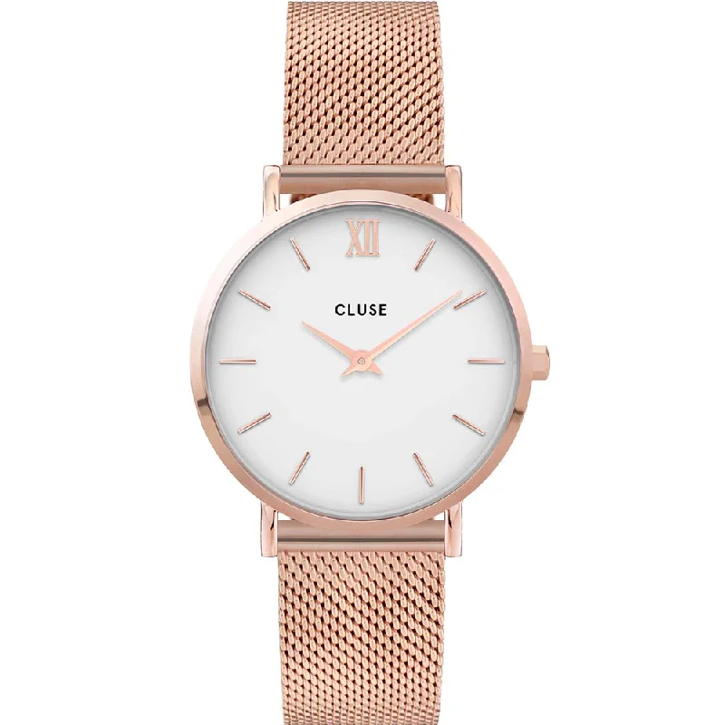 Cluse CW0101203001 Rose Tone Mesh Watch