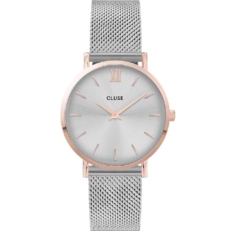 Cluse CW0101203004 Minuit Stainless Steel Mesh Womens Watch