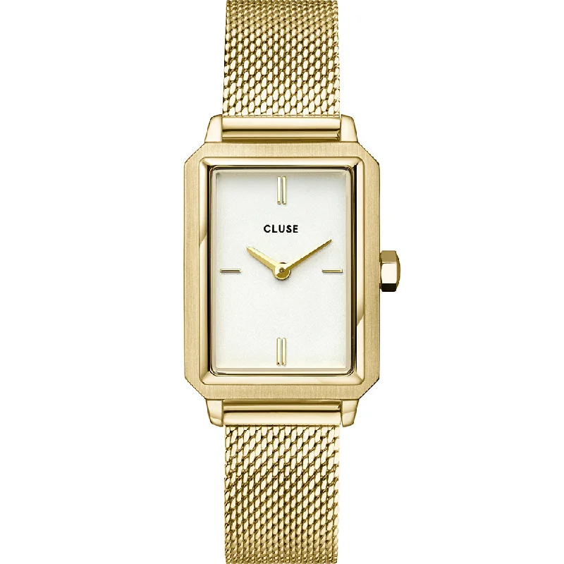 Cluse CW11508 Fluette Gold Tone Mesh Womens Watch