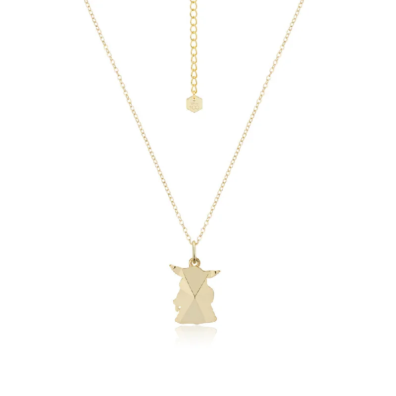 Disney Grogu Facet Necklace