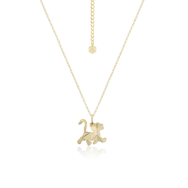 Disney Simba Facet Necklace