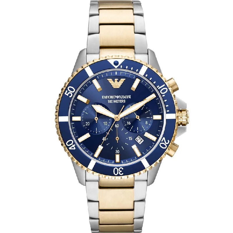 Emporio Armani AR11362 Two Tone Mens Watch