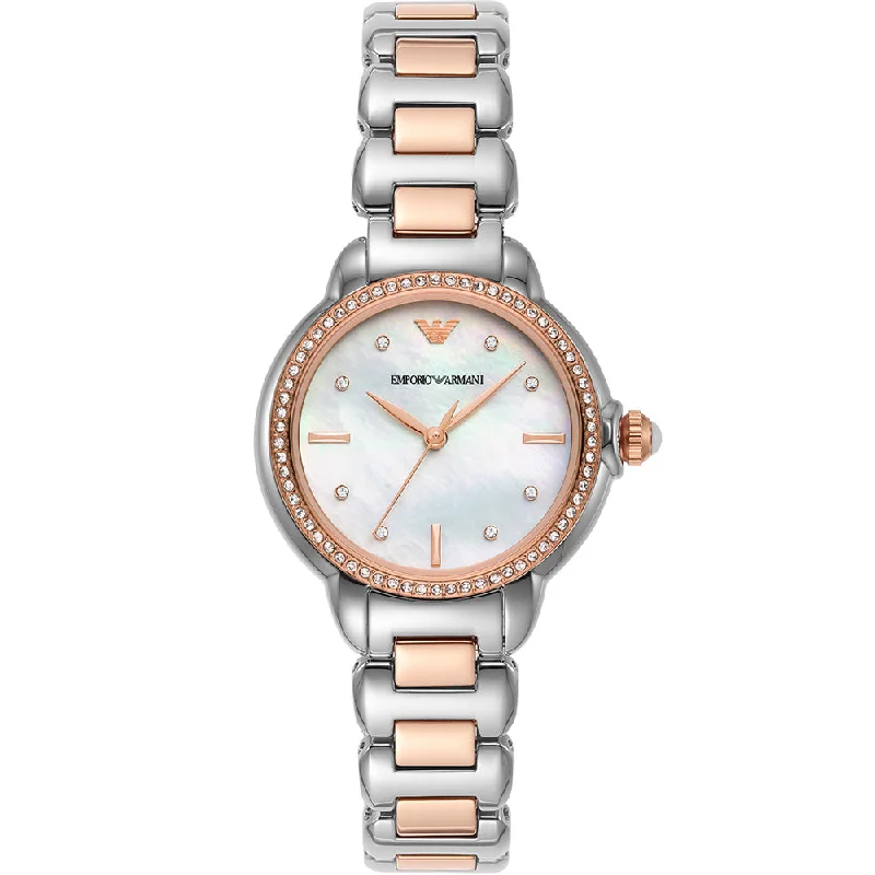 Emporio Armani AR11569 Mia Two Tone Womens Watch