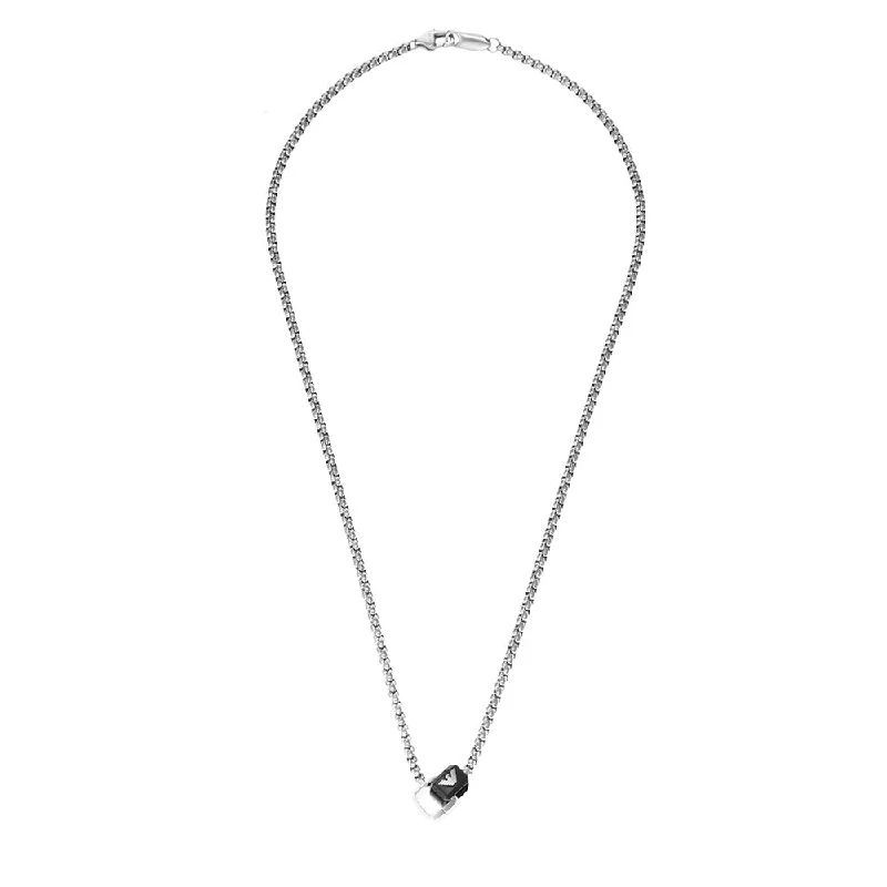 Emporio Armani Stainless Steel Key Basic Pendant With Chain