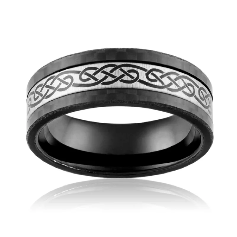 Forte Carbon Fibre Celtic Ring