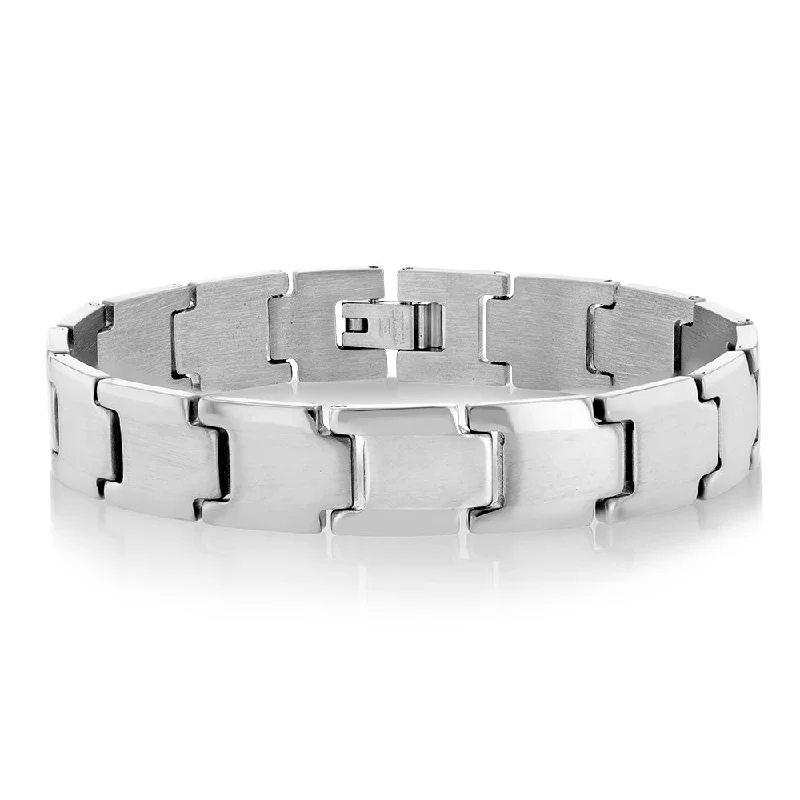 Forte Stainless-Steel Fancy 20.3cm Bracelet