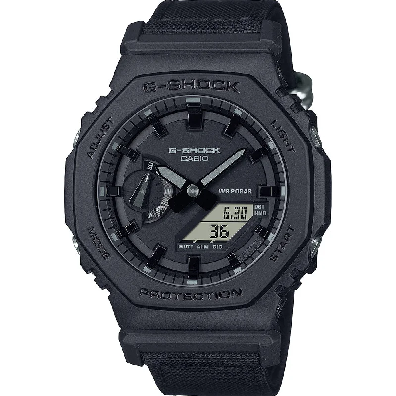 G-Shock GA2100BCE-1A Utility Black Cordura Watch