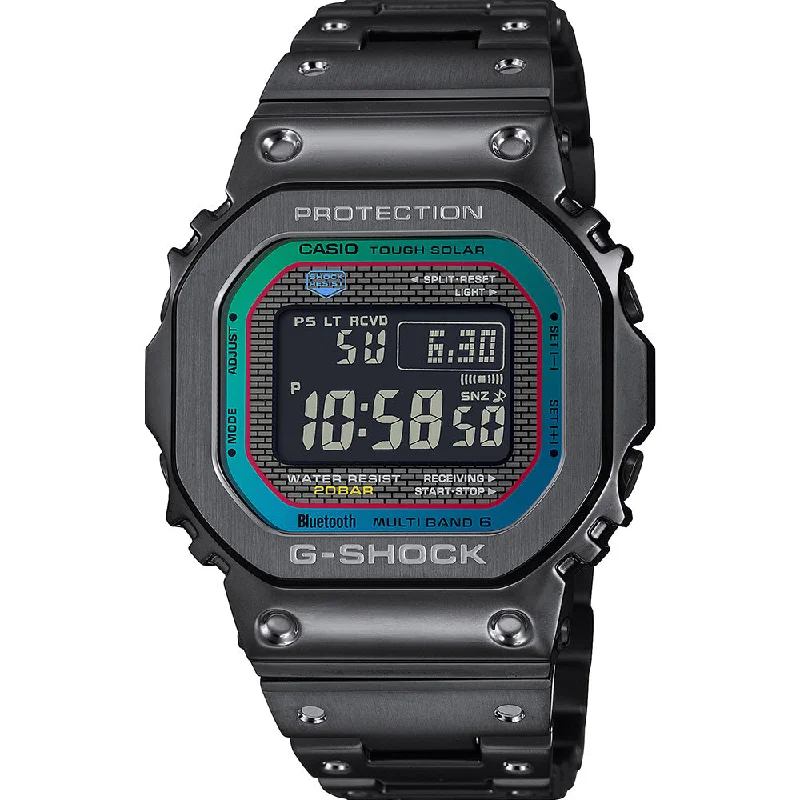 G-Shock GMWB5000BPC-1D Full Metal Black Digital Mens Watch