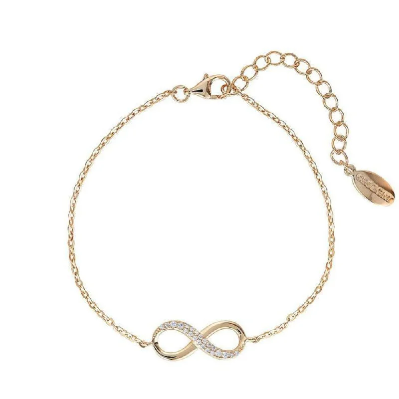 Georgini Gold Plated Sterling Silver Forever Infinity Bracelet