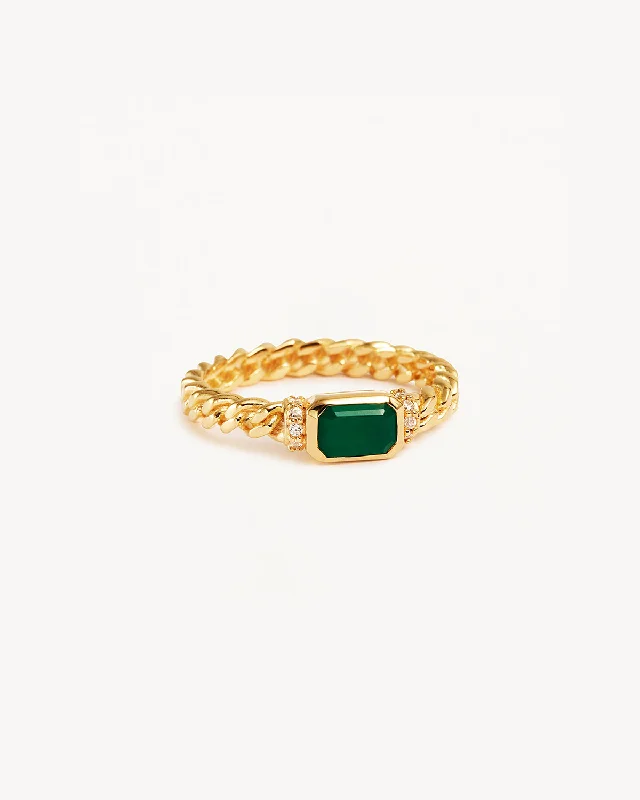 18k Gold Vermeil Strength Within Ring