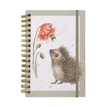 Hedgehog and Poppy Ring Bound Notebook