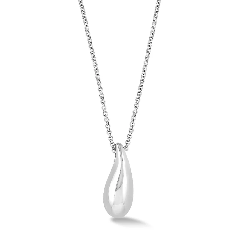 Men's Lucky Teardrop Necklace