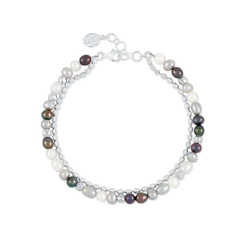 Men's Mixed Pearl Orissa Bracelet