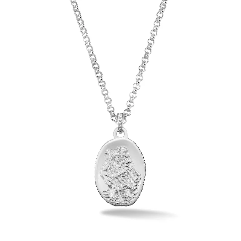 Men's St. Christopher Talisman Necklace