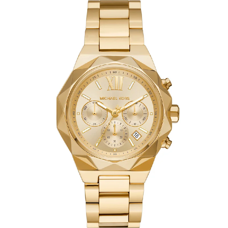 Michael Kors MK4690 Raquel Gold Tone Womens Watch