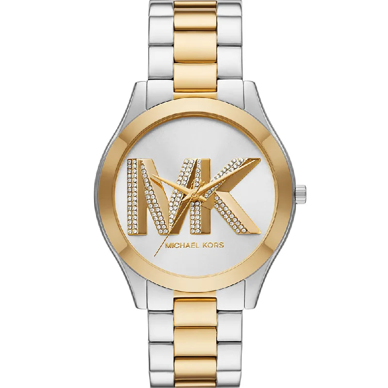 Michael Kors MK4735 Slim Runway Two Tone Ladies Watch