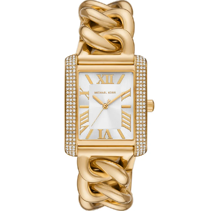 Michael Kors MK7300 Emery Curb Chain Bracelet Watch