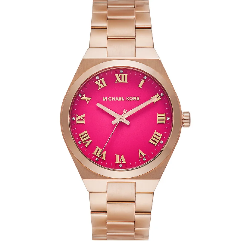 Michael Kors MK7462 Lennox Rose Gold Ladies Watch