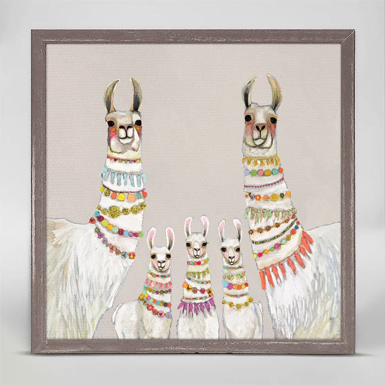 Necklaces - Neutral Mini Framed Canvas