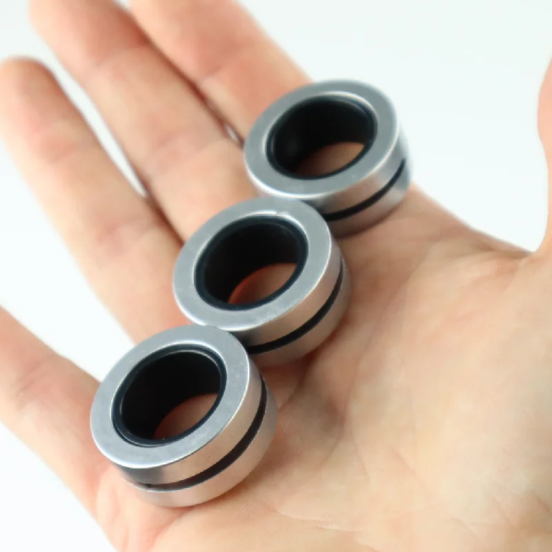 Original Magnetic Fidget Rings - Sliver Colour Plastic