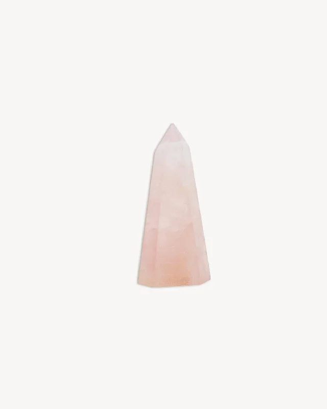 Rose Quartz Crystal Ring Stand