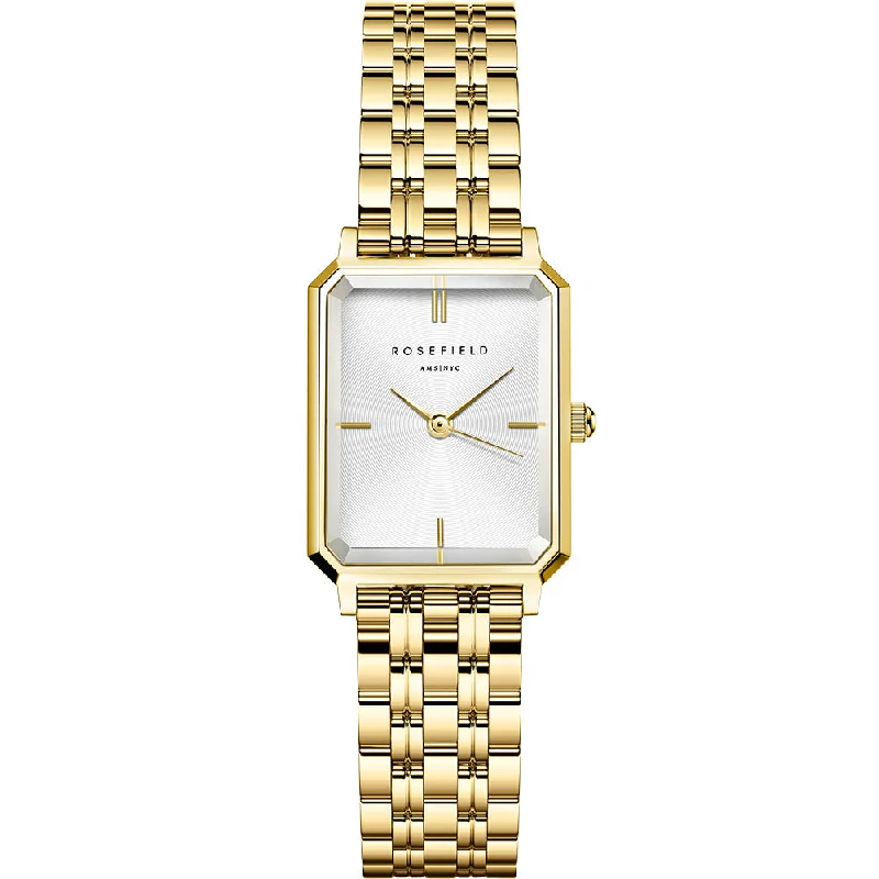 Rosefield OWGSG-O60 Octagon XS Gold Tone Ladies Watch