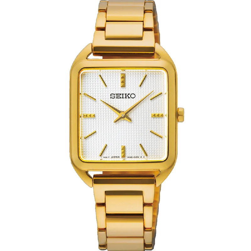 Seiko SWR078P Gold Tone Womens Watch