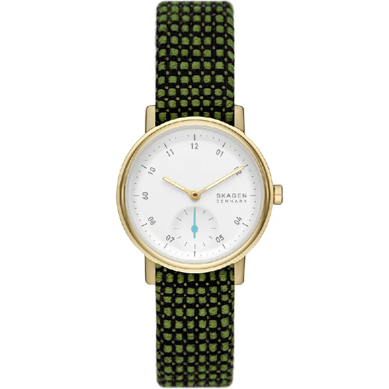 Skargen Kuppel Lille SKW3105 Green Ladies Watch