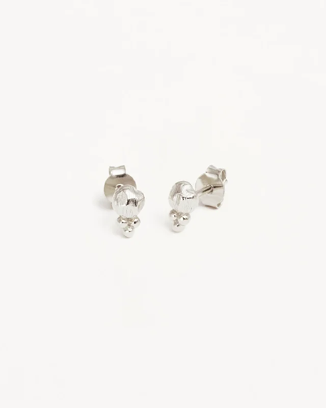 Sterling Silver Day Dreamer Stud Earrings