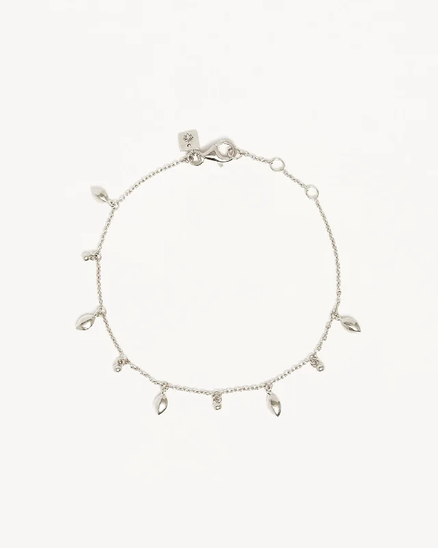 Sterling Silver Live in Grace Bracelet