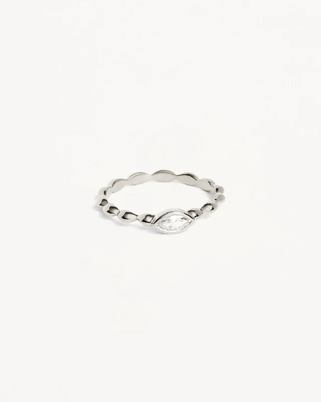 Sterling Silver Lucky Eye Ring