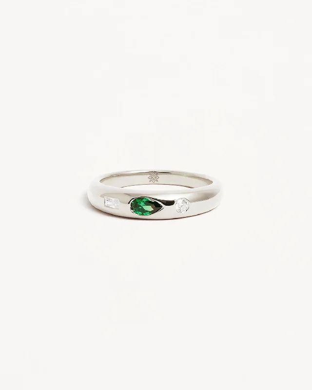 Sterling Silver Magnetic Soul Ring