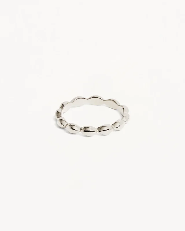 Sterling Silver Protected Path Ring