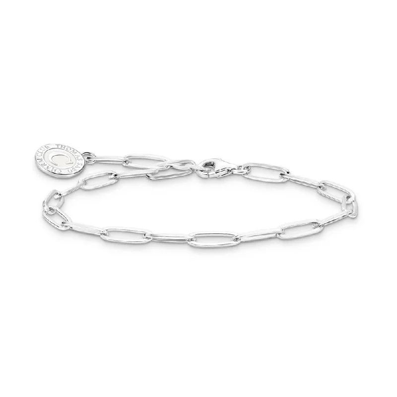 Thomas Sabo Sterling Silver Charmista Long Link 19cm Bracelet